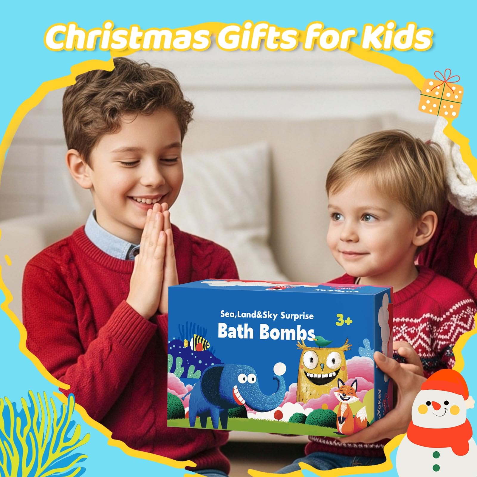 YoYokay gift set turns bath time into a treasure hunt and smile-worthy routine.