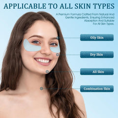 YOYORY travel-size eye patches in carry-on friendly packaging