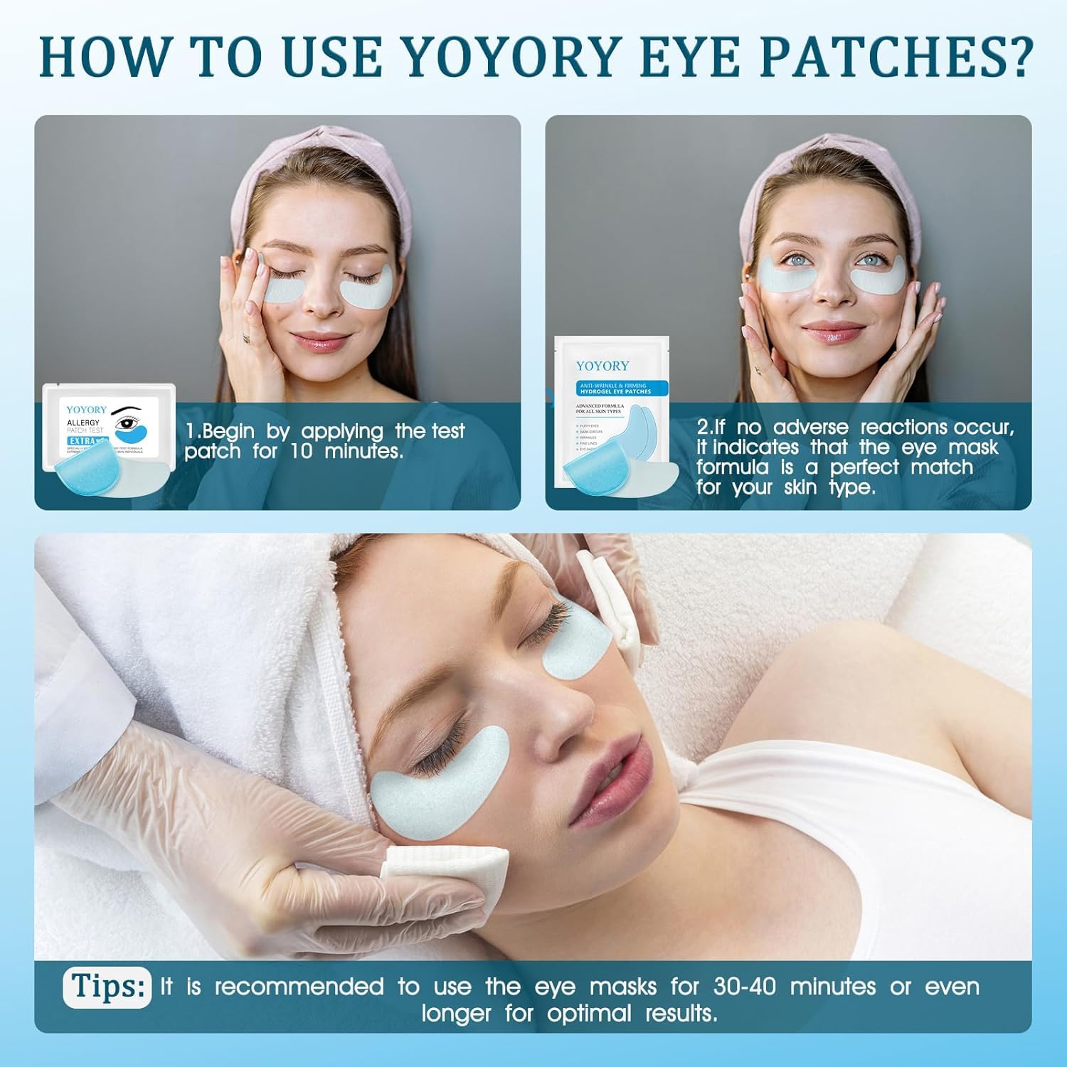 YOYORY vegan clean ingredients packaging for sensitive skin