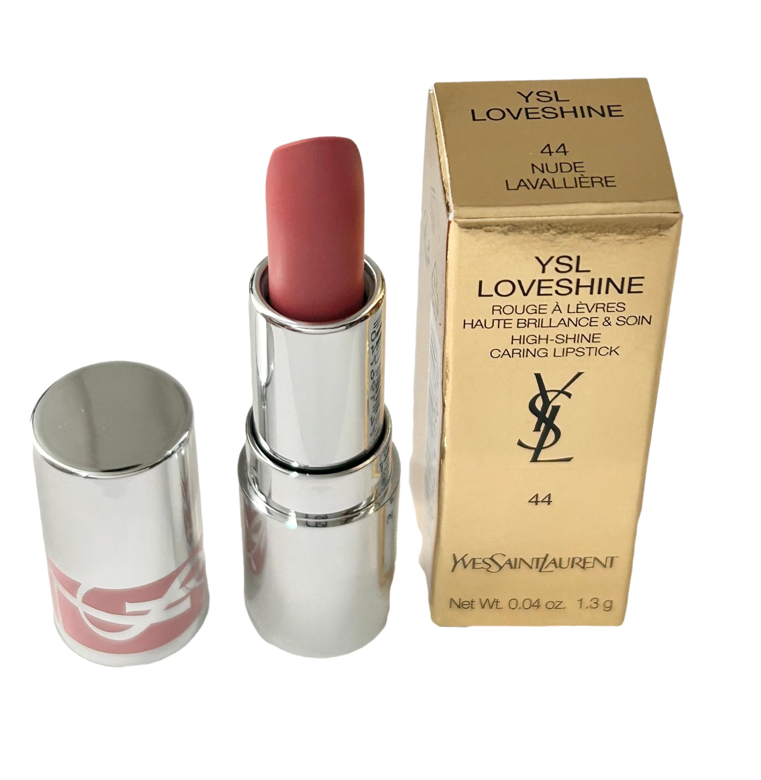 YSL Loveshine Nude Lavalliere mini packaging ideal for on the go touch ups