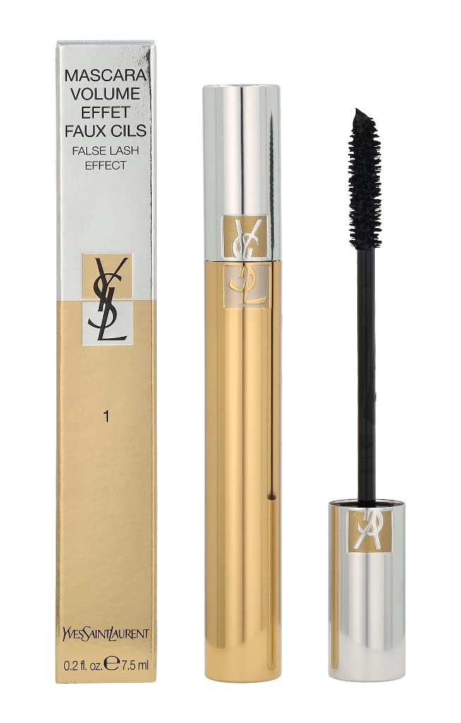 YSL Mascara Volume Effet Faux Cils No.01 brush close-up for fuller, defined lashes