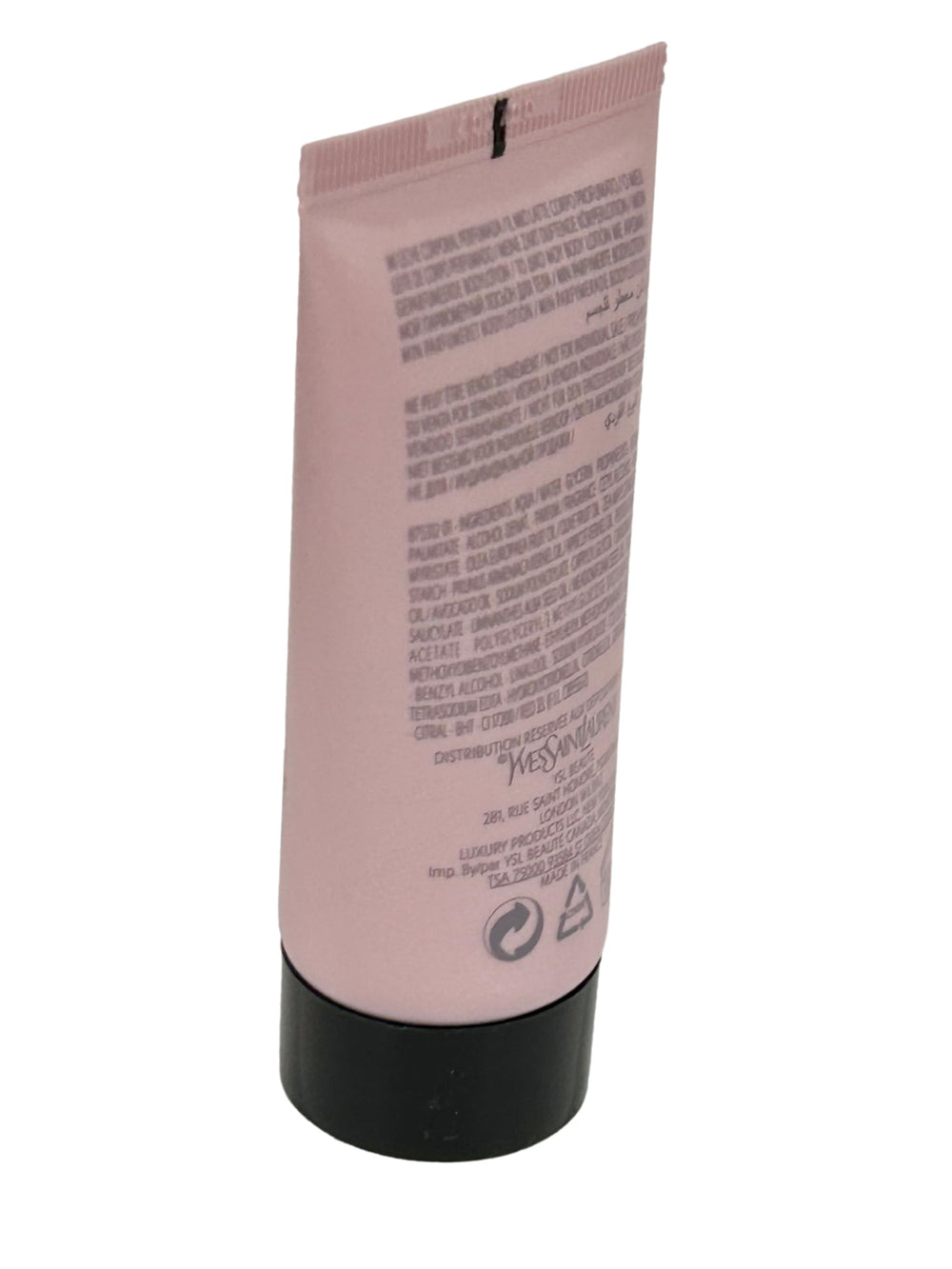 Mini MON PARIS lotion packaging ready for daily use and light scent