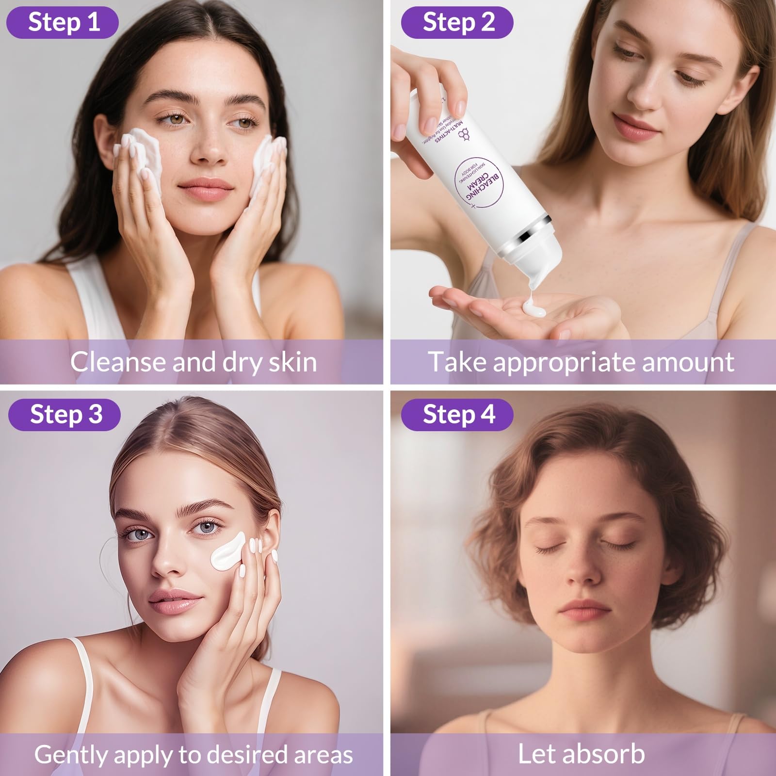 YTDB Packaging close-up—easy daily routine for all skin types.