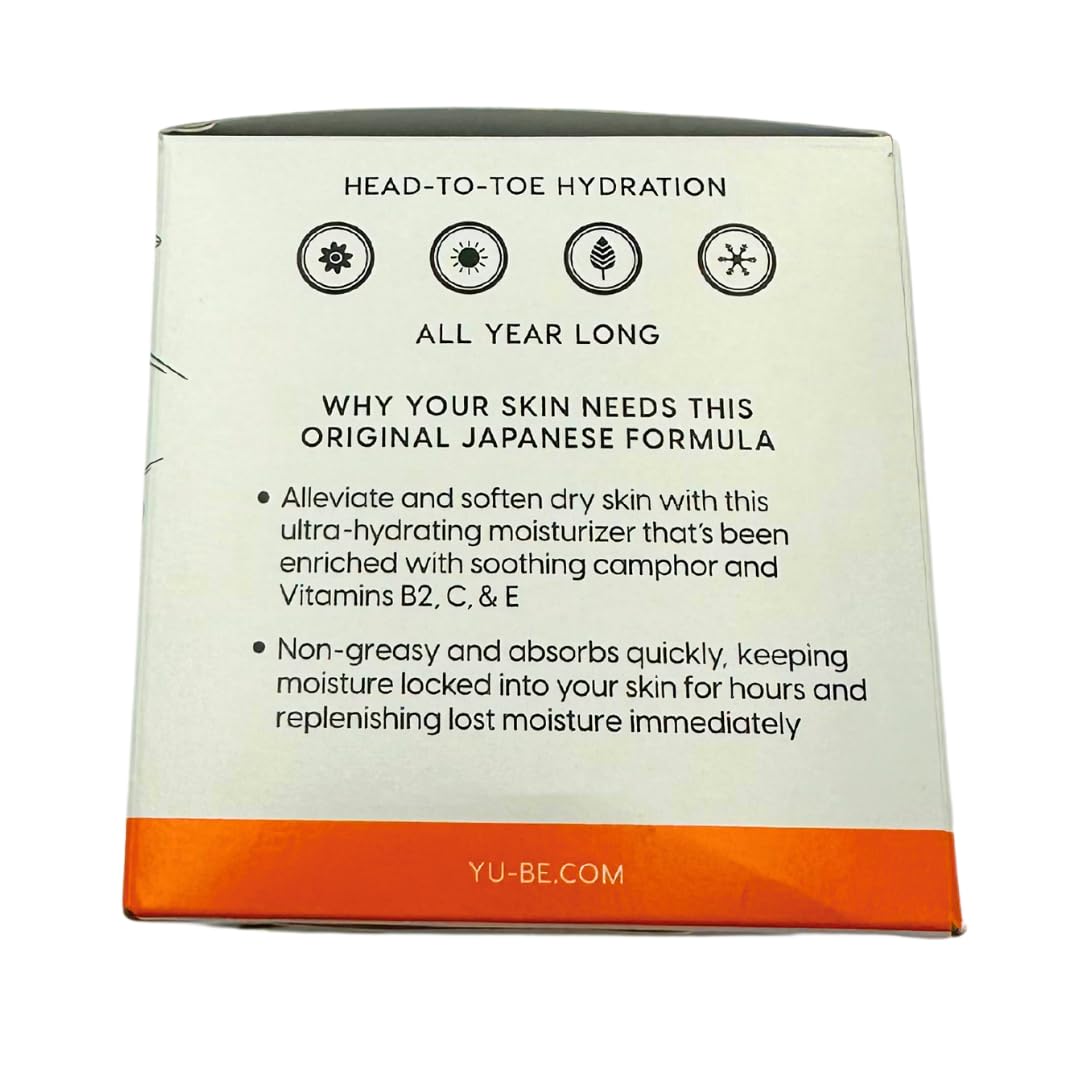 Yu-Be extreme-climate trusted brand supports dry skin in harsh winds.
