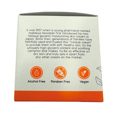 Yu-Be head-to-toe use suggested for daily skin care.