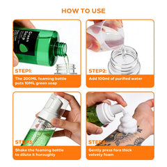 Yuelong green soap supports safe aftercare and piercing care routines.