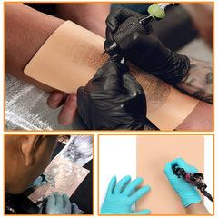 Yuelong skin wraps around arms and curves for authentic contour training.