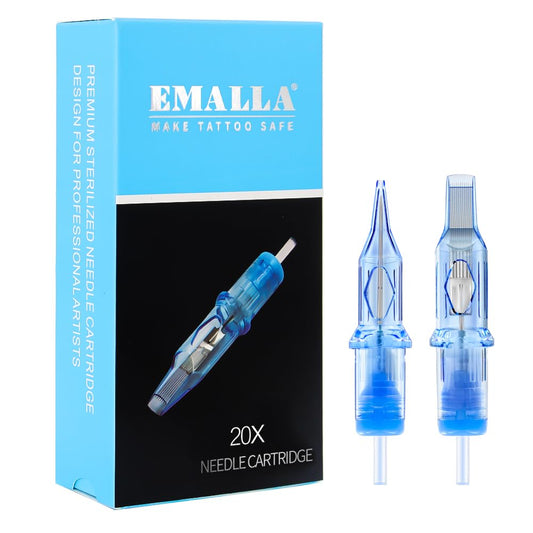 Yuelong 1214RLL cartridge needle with membrane for precise 14-round liner.
