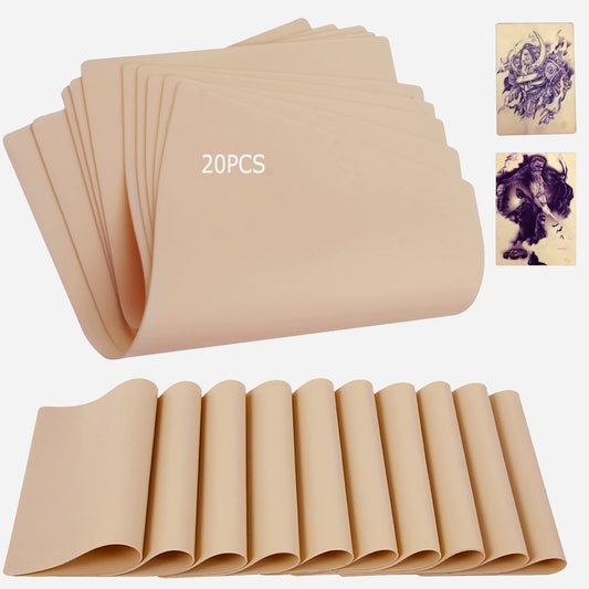 Yuelong tattoo skin double-sided ideal for flexible practice on arms, legs, and contours.