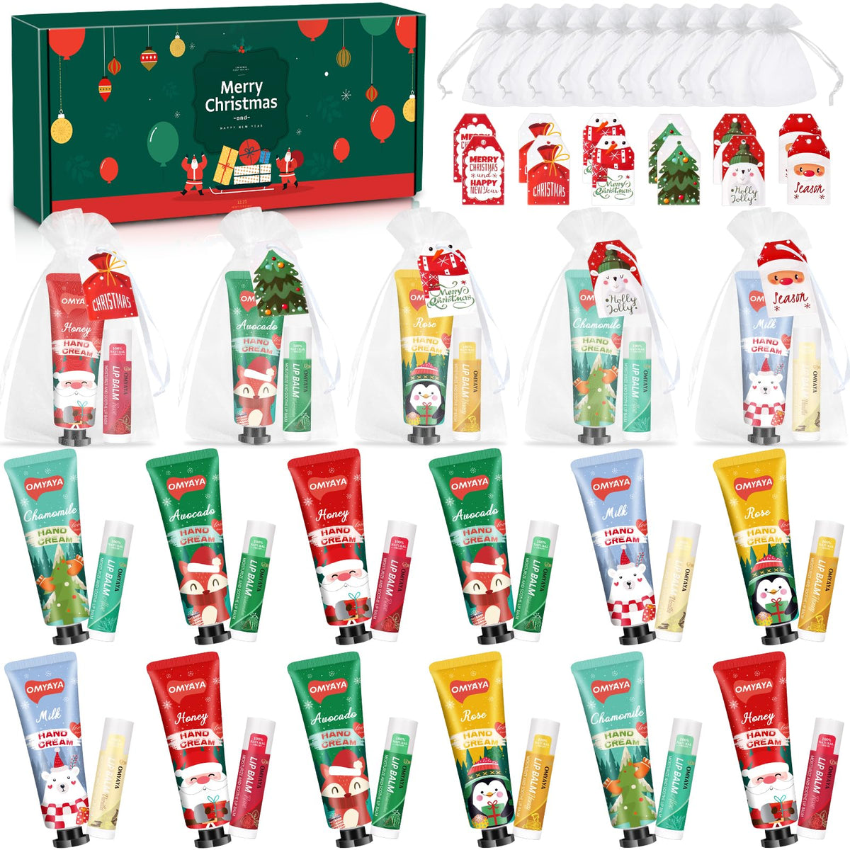 YUEONEWIN hand cream bulk pack for festive gifting and smooth hands.