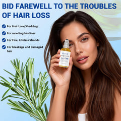 YUFUY Fast-absorbing scalp serum applying to dry scalp