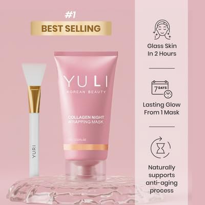 YULI Collagen mask drying film creates breathable, lightweight coverage