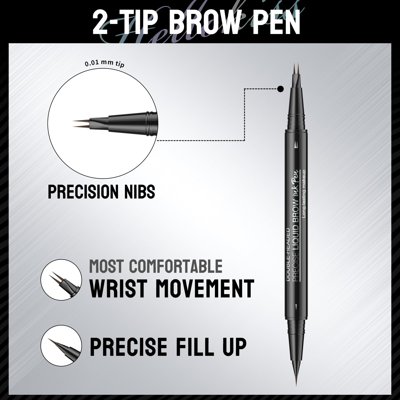 Yulinlon 9708 precise liquid formula for defined brows