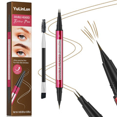 Yulinlon Brow Pen precision tip for natural hair-like strokes.