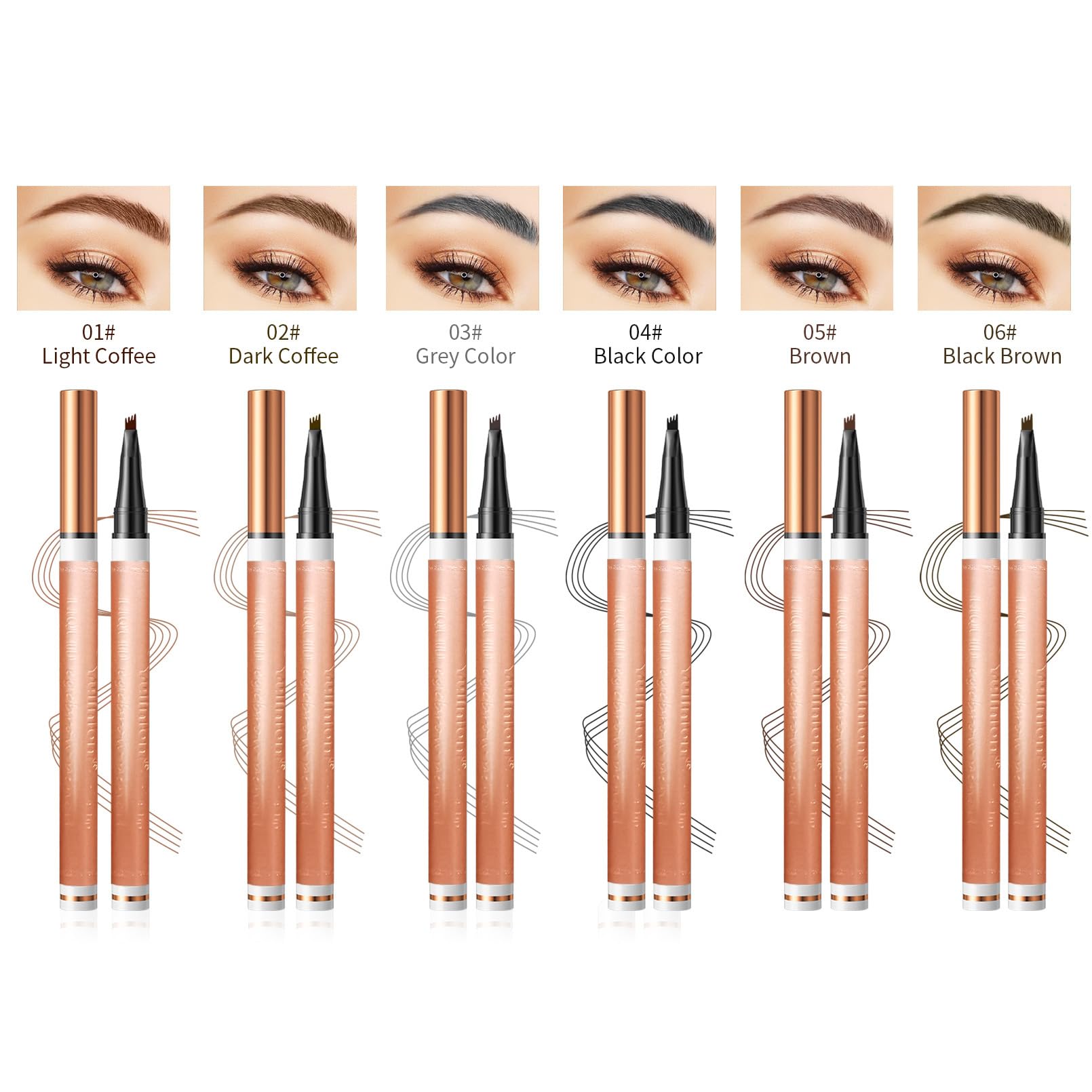 Yulinlon brow pen offers long wear for all-day definition