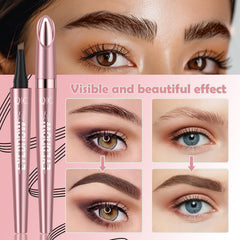 Four-tip design of Yulinlon Q708 enables versatile brow filling.