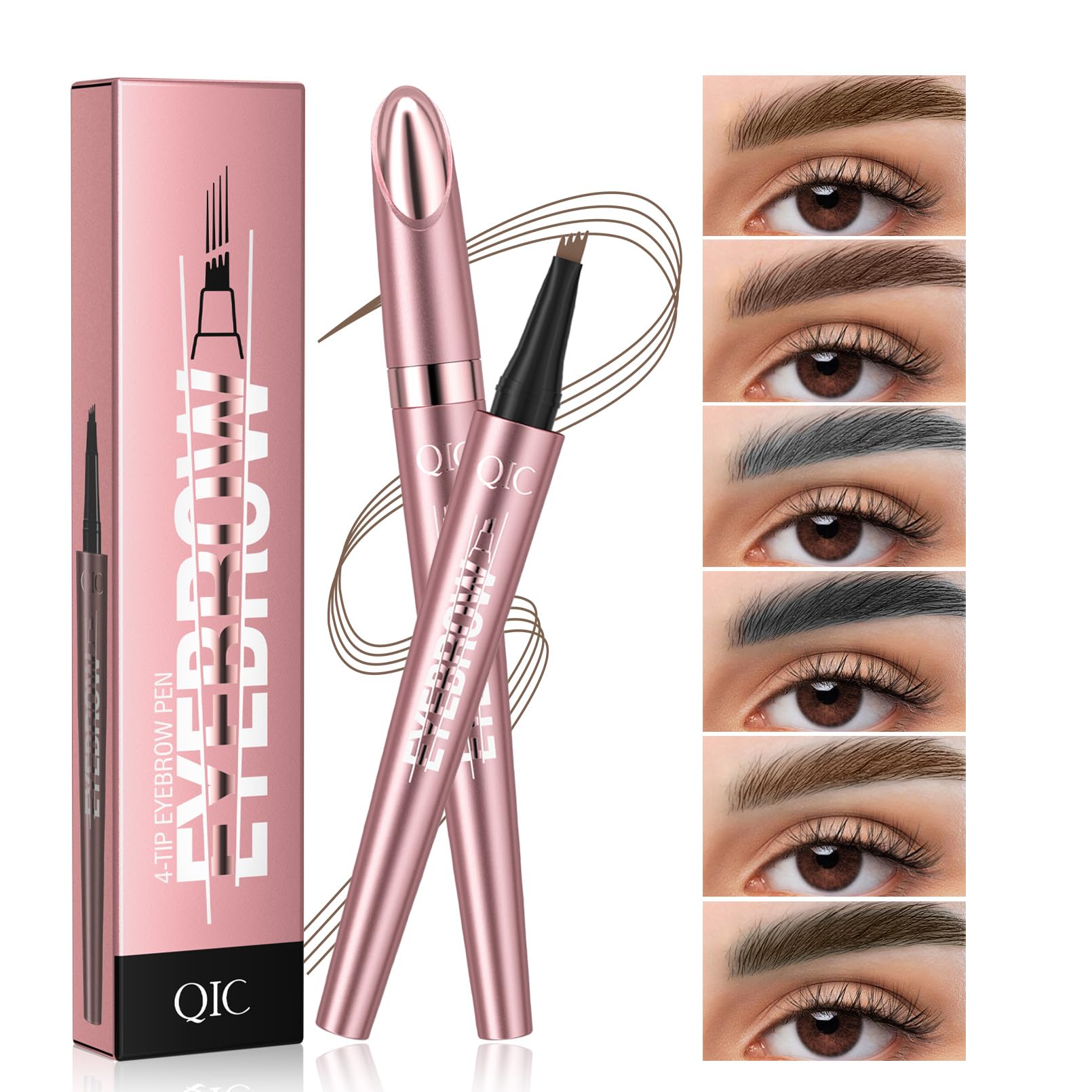 Yulinlon Q708 long-lasting hold maintains brow definition from morning to night.