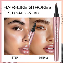 Skin swatch of Yulinlon Q708 shows natural color payoff.