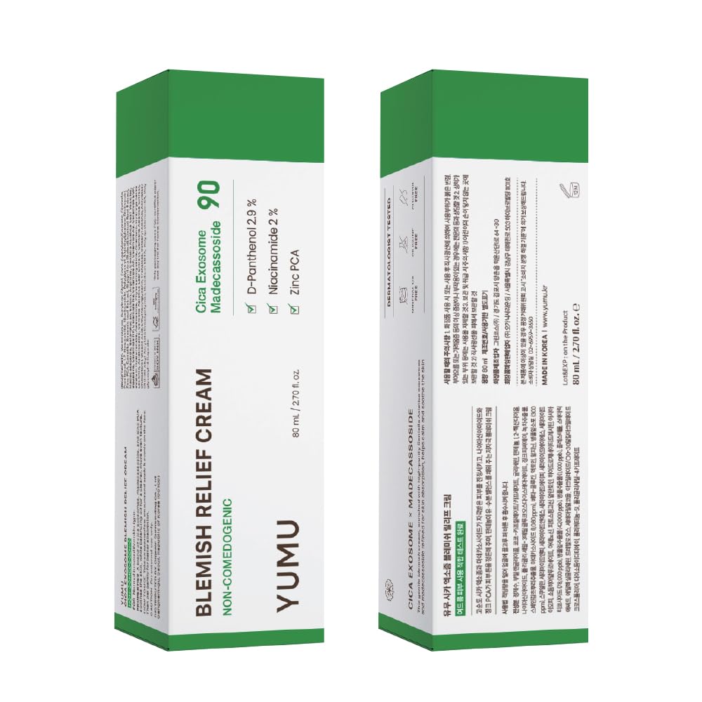 Dermatologist-tested lightweight formula from YUMU for daily moisturization.