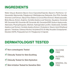 Sensitive, acne-prone skin benefits from soothing, lightweight barrier care.