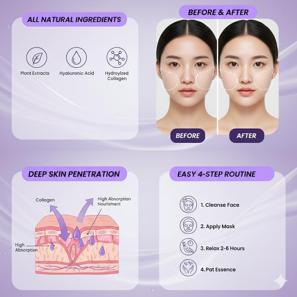 Yura Clean Glow morning skin showing hydrated, refreshed appearance.