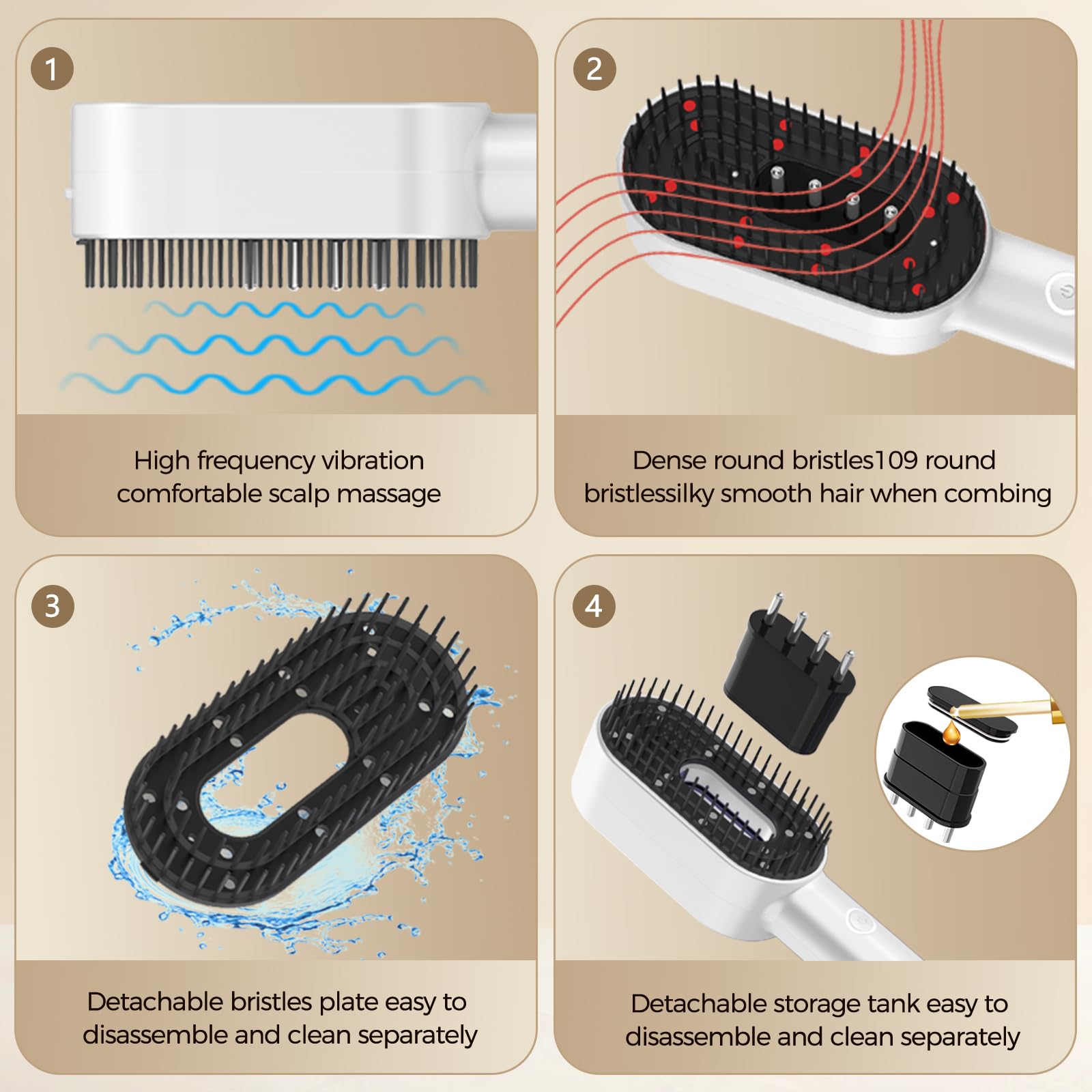 Yuxian Laser Hair Growth Comb travel case for convenient portability