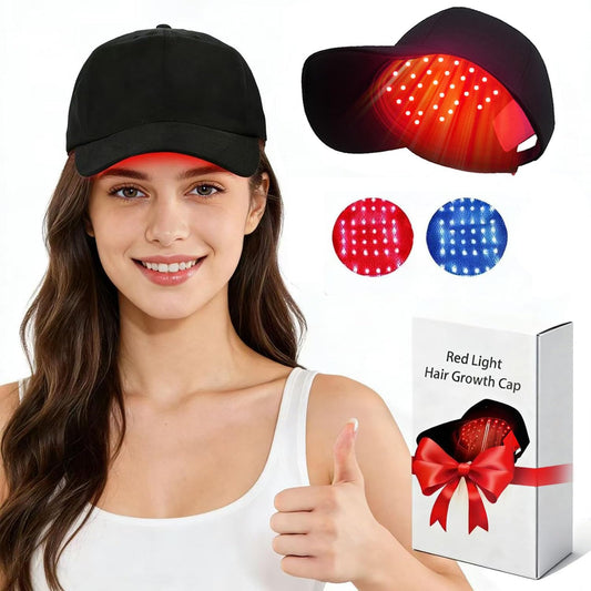 Yuxian Red Light Hair Growth Cap front view for convenient at-home use