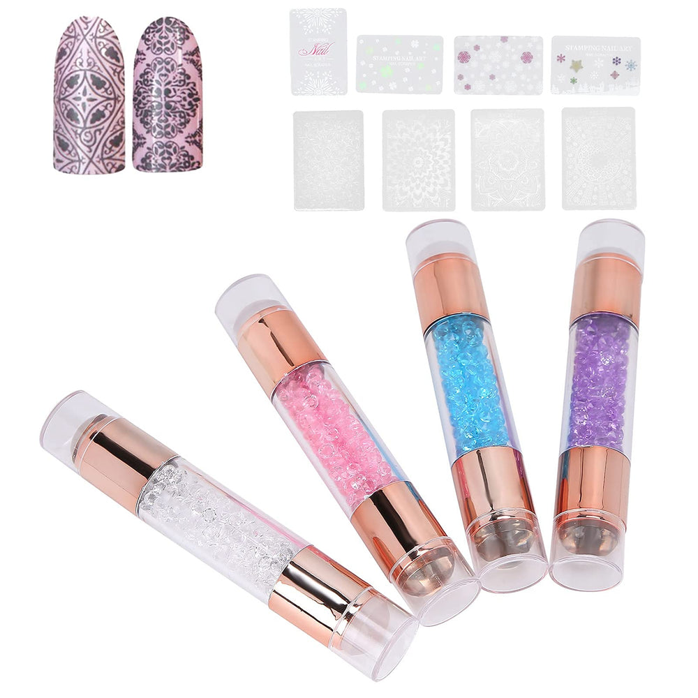 YUYTE colorful pattern ideas for creative nails