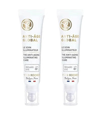 Yves Rocher Complete Eye Cream application smooths the eye contour for daytime wear.