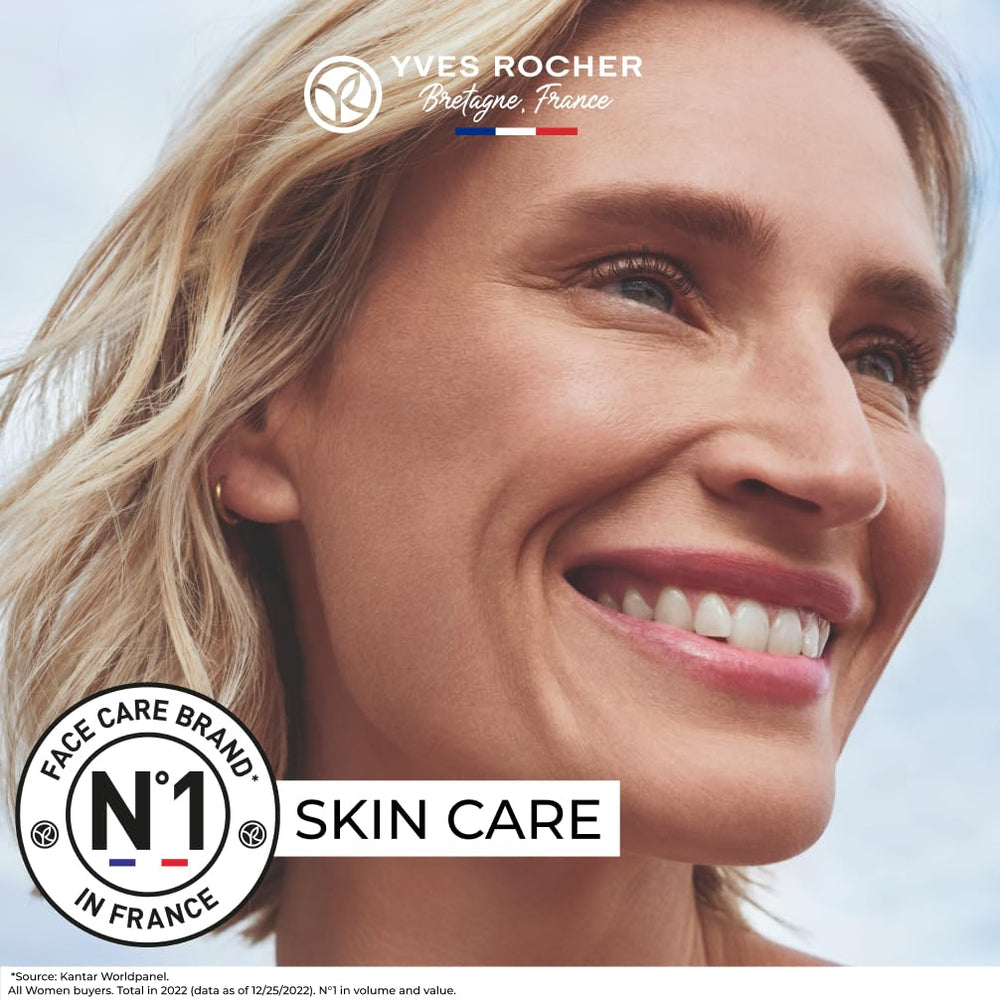 Yves Rocher skincare setup with Supra Essence step.