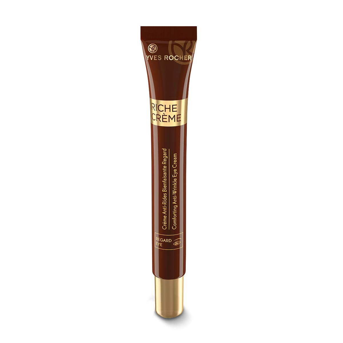 Yves Rocher Eye Cream Riche tube close-up showing a nourishing, rich texture for mature skin