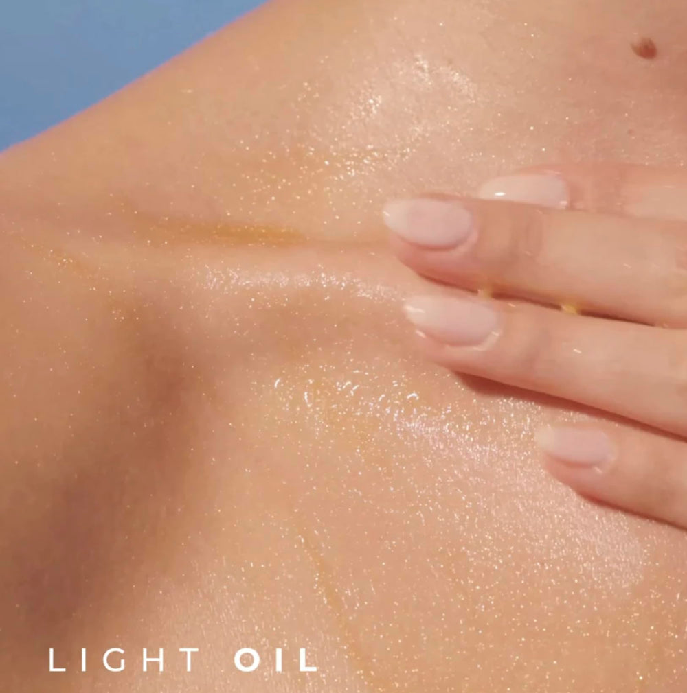 Yves Rocher illuminating pearl shimmer enhances natural radiance after application