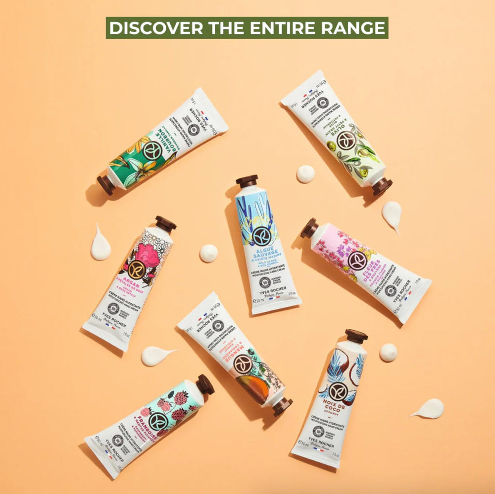 Yves Rocher tube packaging is convenient for travel and on-the-go routines.