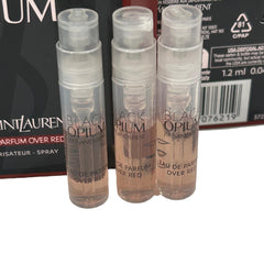 YSL Over Red Black Opium miniature sample vial for daily wear