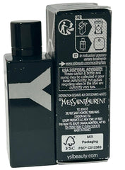 Yves Saint Laurent Le Parfum YSL Men pour-spout close-up for quick splash-on use.