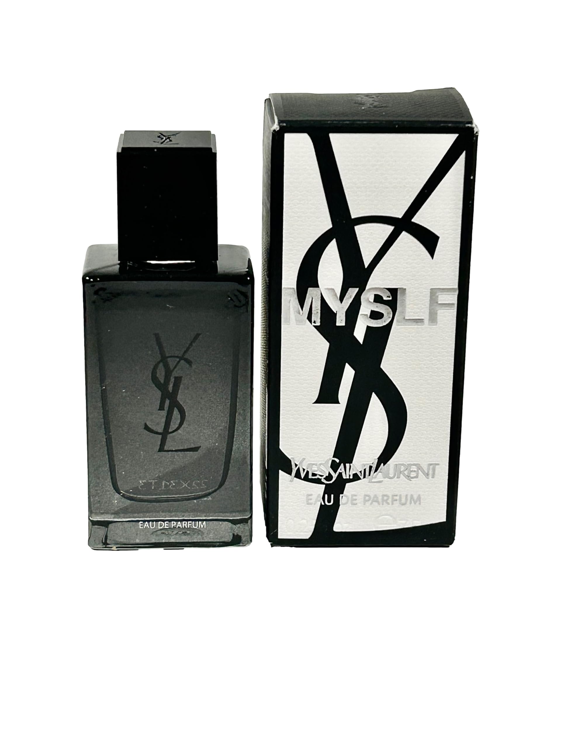 Yves Saint Laurent MYSLF miniature on vanity, daily scent option.