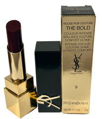 Premium YSL lipstick packaging featuring Undeniable Plum shade