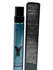 YSL Y ELIXIR MEN spray in hand ready for daily use