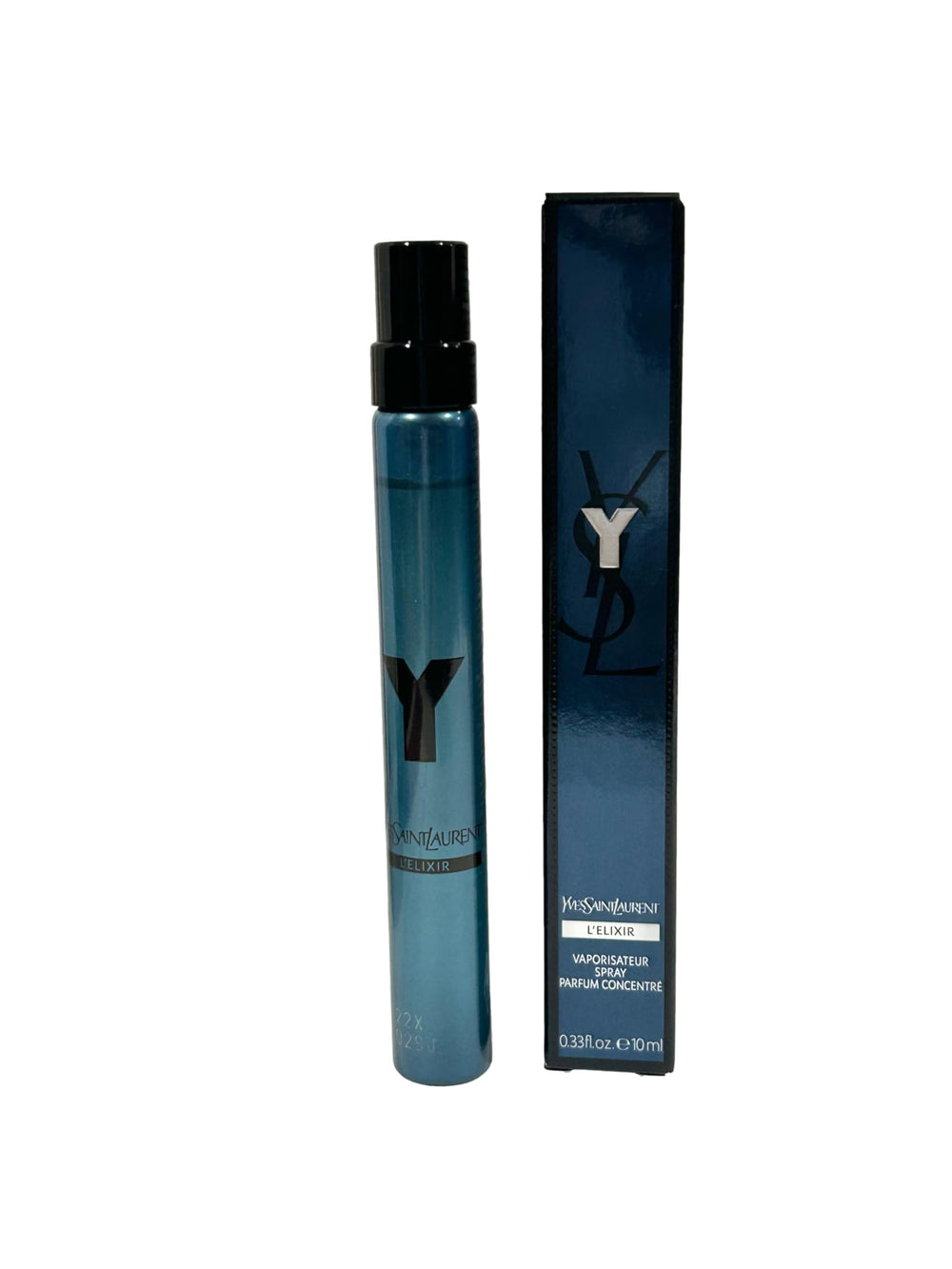 Yves Saint Laurent Y ELIXIR MEN travel spray bottle for on-the-go refinement