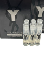 Compact 1.2 ml Y Men sample vial for testing before a full bottle purchase.