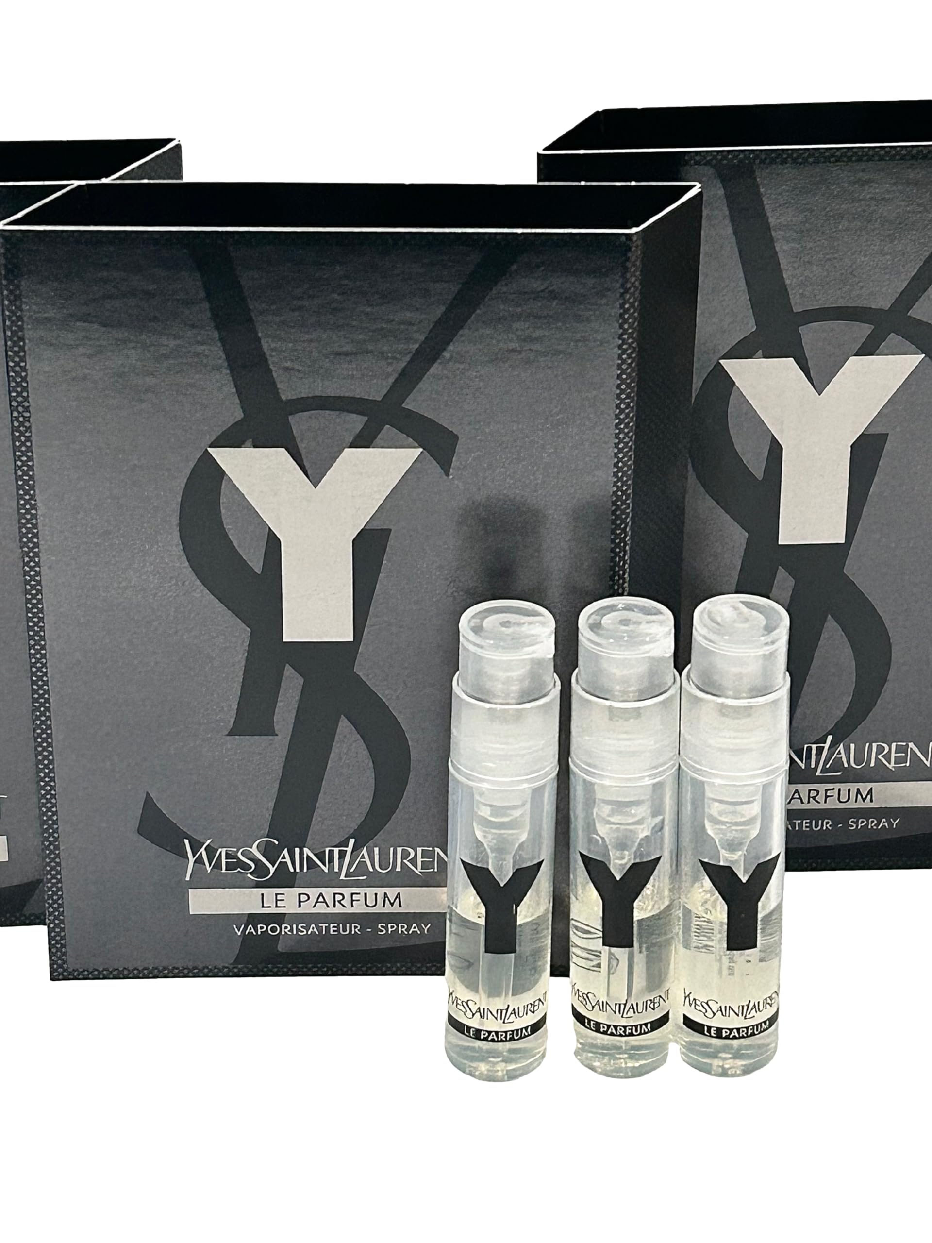 Three partially filled vials preserve Y Men notes for multiple uses.