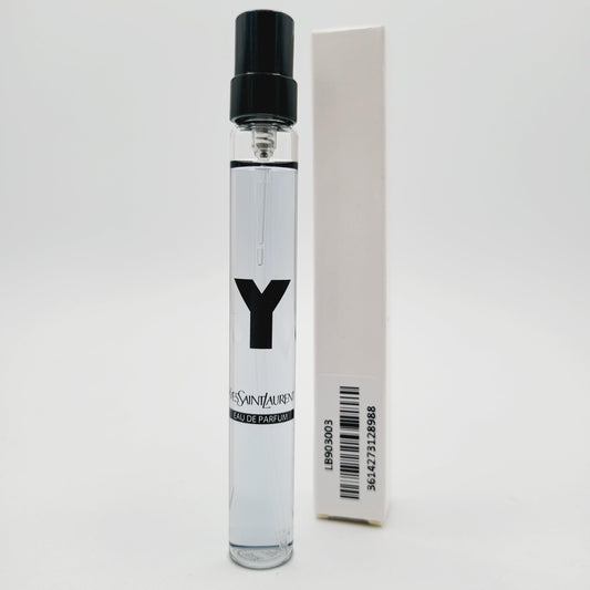 Yves Saint Laurent Y mini EDP travel-compact for daily carry.