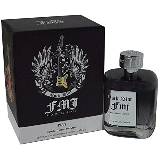 YZY Perfume FMJ Rock Star bottle front view, ideal for confident daytime wear.