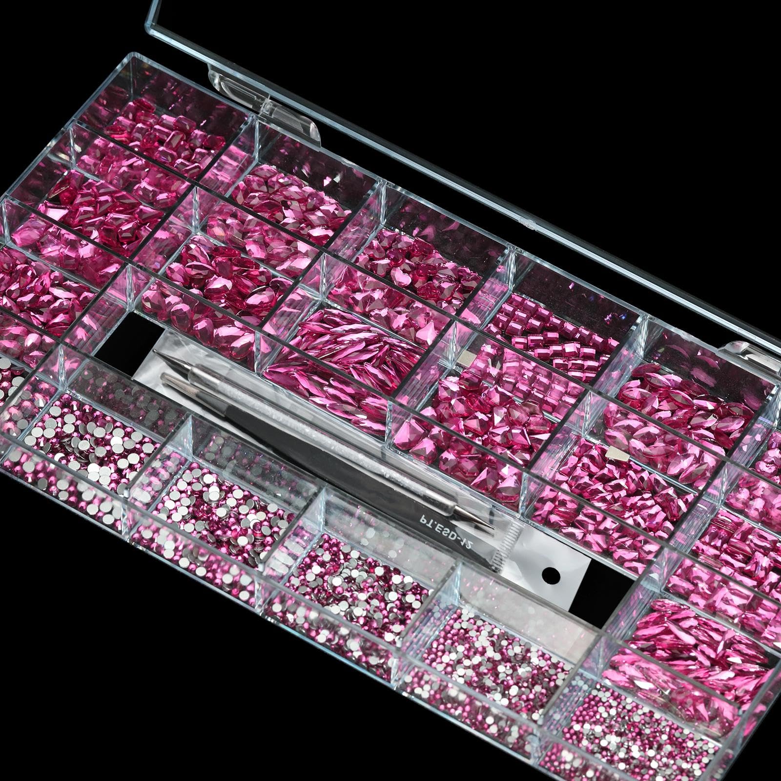 Yzzseven travel-friendly crystal set for on-the-go styling