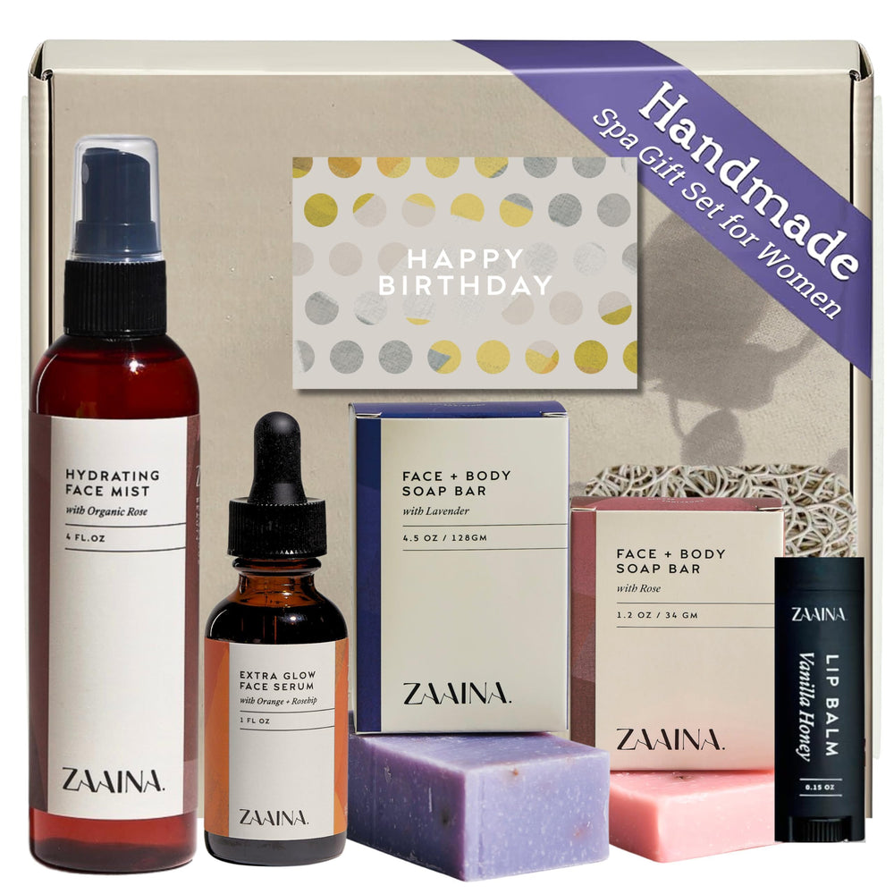 ZAAINA Birthday Gift Set for Women bath gift box for at-home pampering