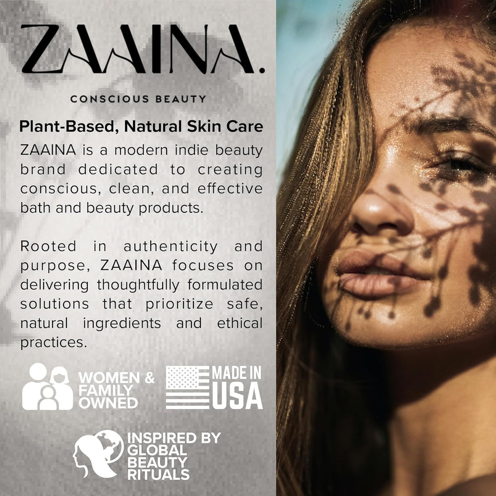 ZAAINA Spa Gift Set travel-size lavender soap bar compact
