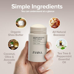 ZAAINA Spa Gift Set vanilla honey lip balm smooths and softens