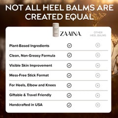 ZAAINA Travel-size tube on the go demonstrates compact foot care.