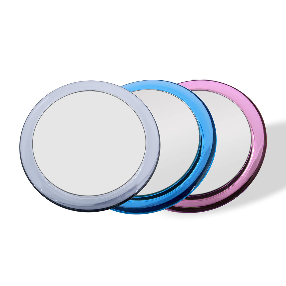 Zadro durable acrylic compact mirror for travel and everyday use