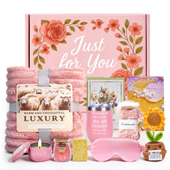 ZAHAT gift set blanket — plush warmth for relaxing evenings at home.